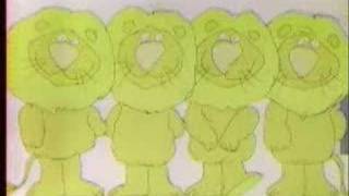 Sesame Street - Donny Budd - Four Big Lions
