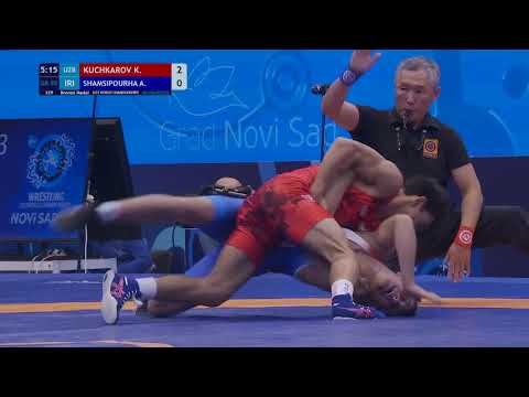 GR 55KG Bronze Medal | Khojiabkar Kuchkarov (Uzb) Vs Armin Saadi (Iran) | U23 World Championship2025