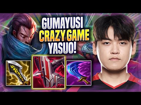 GUMAYUSI CRAZY GAME WITH YASUO! - T1 Gumayusi Plays Yasuo ADC vs Sivir! | Season 2022