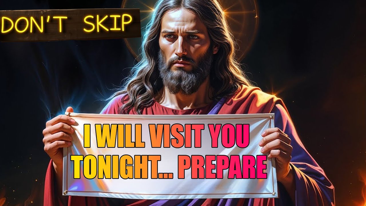 God Says: I WILL VISIT YOU TONIGHT… PREPARE | God Message | God Helps | Gods Message Now Today
