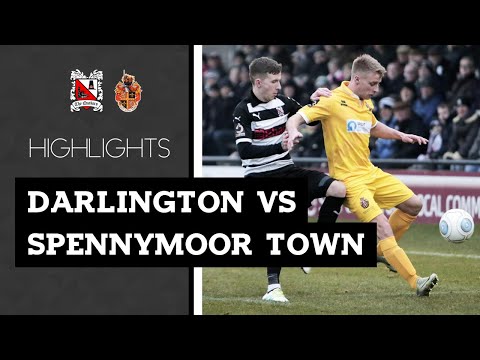 Darlington 1-2 Spennymoor Town - Vanarama National League North - 2018/19
