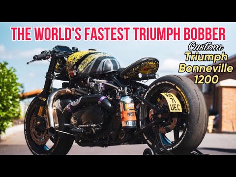 THE WORLD’S FASTEST BOBBER | Custom Triumph Bonneville 1200 by Thornton Hundred Motorcycles