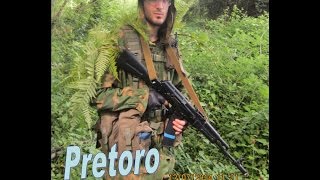 preview picture of video 'Airsoft action, GruAsc Pescara, Russian style softgunners, 13/07/2014 Pretoro'