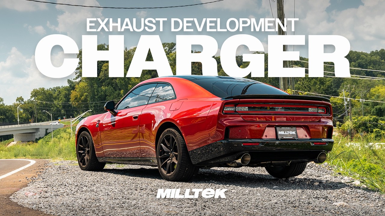 Watch and hear the Milltek Dodge Charger Sixpack axle-back exhaust on YouTube