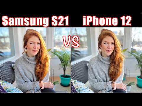Samsung Galaxy S21 VS iPhone 12 Camera Comparison!