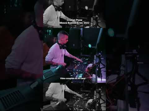 Cristian Poow en Moscú 2022 #musicaelectronica