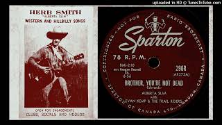 Alberta Slim with Evan Kemp & the Trail Riders – \