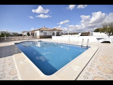 SOLD - Villa Horchata AH 12408 - Top of the range villa for sale in Albox with a 10x5m pool