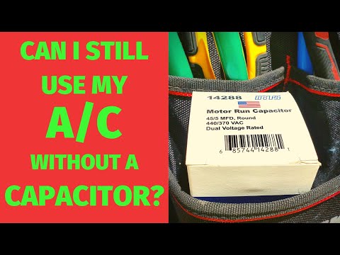 Part of a video titled Can I Run My AC Without a Capacitor - YouTube