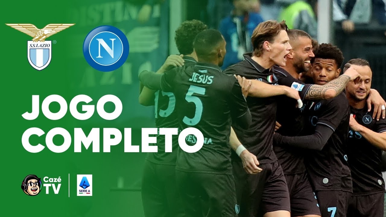 JOGO COMPLETO: LAZIO X NAPOLI | SERIE A ITALIANA 2025/2026 | 18ª RODADA