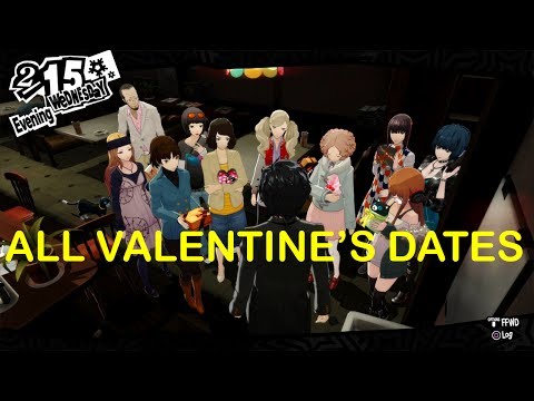 Persona 5 ALL Valentine Dates