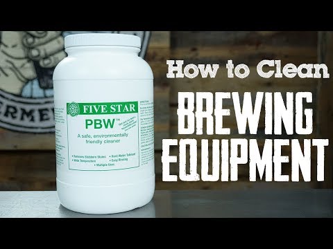 How to Clean Brewing Equipment - Homebrewing