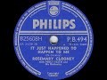 Rosemary Clooney - It Just Happened To Happen To Me