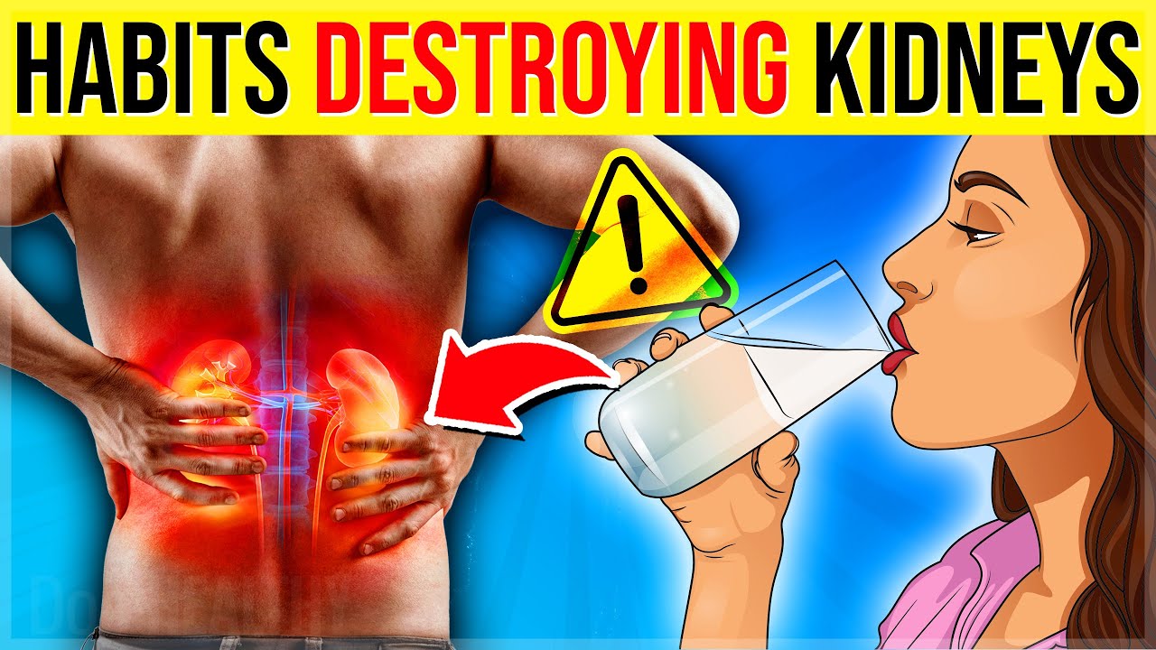 12 Rotten Each day Habits That Are DESTROYING Your Kidneys! thumbnail
