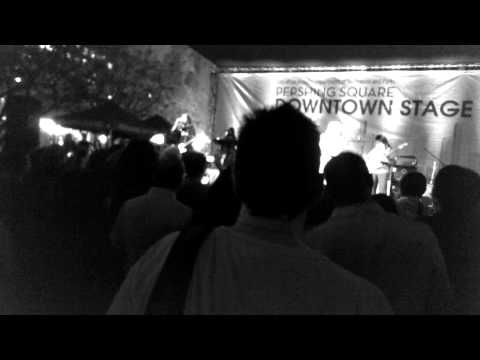 David Bowie Tribute Band performing at Pershing Square