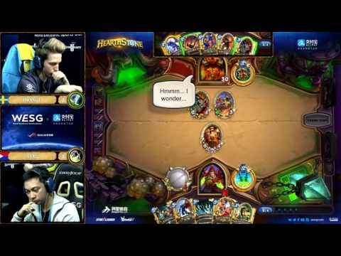 Hearthstone World Electronic Sports Games 2016-2017 GrandFinal / Staz vs Orange