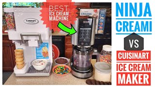 Ninja Creami vs Cuisinart Soft Serve Ice Cream Maker Compari