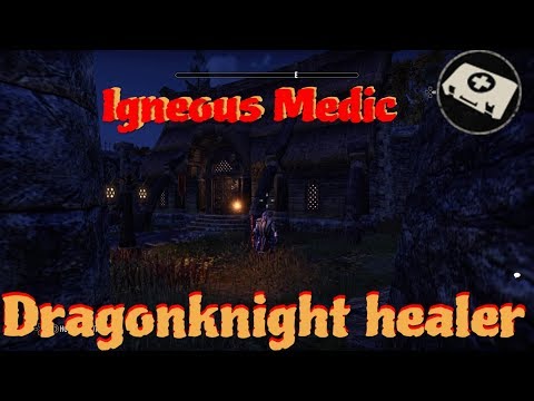 ESO | Dragonknight healer "Igneous Medic"