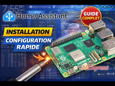 Domotique et Home Assistant  - EP1: Installation de Home Assistant sur Raspberry Pi 5 !