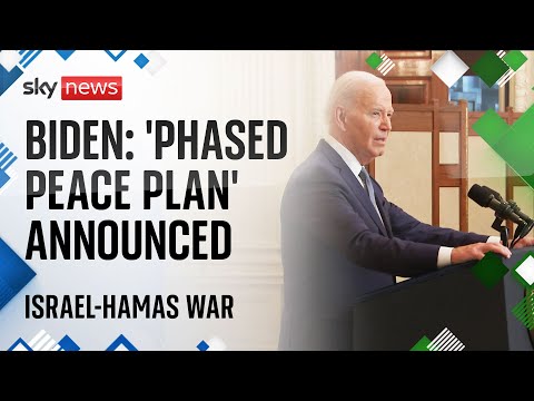 'It's time for this war to end', says Joe Biden in a surprise announcement | Israel - Hamas war