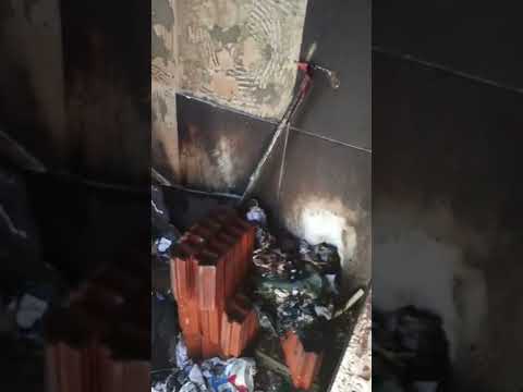 Incêndio é registrado na UBS do Sítio Juazeiro na manhã desta Segunda(15) em Apodi