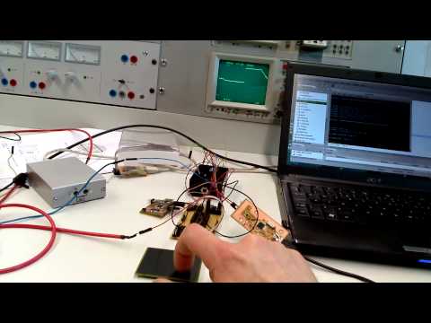 AVR project: touchpad as wireless analog expression controller (