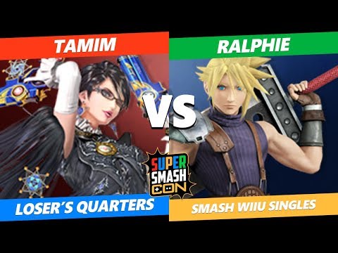 SSC 2019 SSB4 -  Tamim (Bayonetta) VS HO3K Ralphie (Cloud) Smash WiiU Loser's Quarters