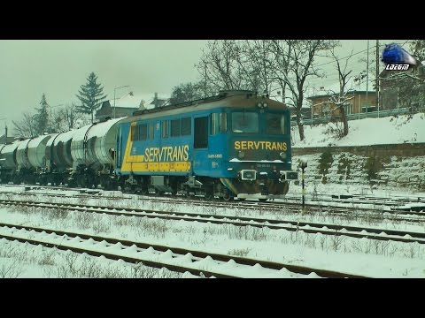 DA 60-0151-5 cu/with Marfar GFR Tanker Train in Gara Oradea Station [Winter Edition] 21 January 2016