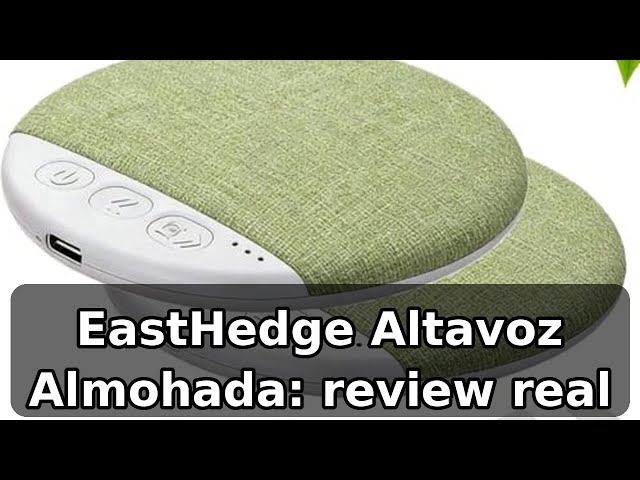 Vídeo relacionado con Diyeeni Altavoz de Almohada, Altavoz Inalámbrico Bluetooth Silencioso Debajo de la Almohada para Dormir, Auriculares para Dormir de Conducción ósea para Hombres y Mujeres, con Pantalla