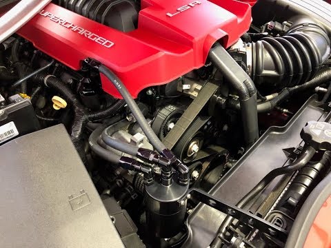 Elite Engineering E2 Catch Can on the ZL1 Camaro