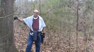 The old Hickory Nut Tree Deer Stand