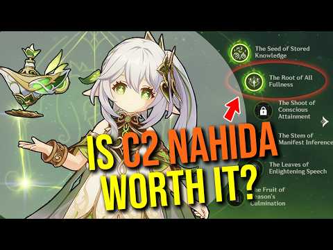 Is C2 Nahida worth to get? (Constellation Guide + Showcases) | Genshin Impact