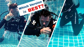 Mask Clearing Underwater - Neutrally Buoyant vs Kneeling 🔥 3 Versions TRIM / FIN PIVOT / KNEELING