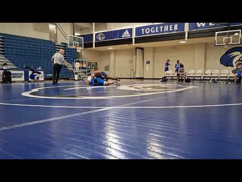 Albert Butler vs Antonio, HWT, Shorter University, Black & Blue Dual, 1st Collegiate Match, 10/30/25