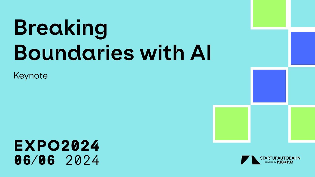 Breaking Boundaries with AI with ZF Group - Dirk Walliser - STARTUP AUTOBAHN