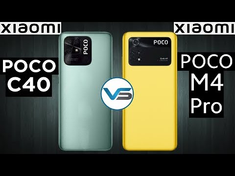 Poco C40 VS Poco M4 Pro | Poco M4 Pro VS Poco C40