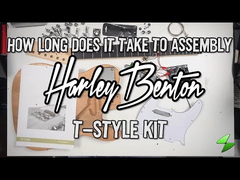 How long does it take to assemble Harley Benton T-Style kit?