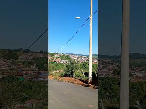 Lindo dia ensolarado na pequena cidade de Cordislândia Minas Gerais#caminhoparaumavidamelhor