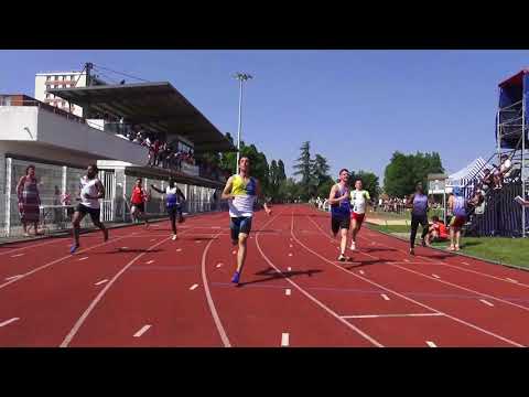 100m SEM  Championnat  Interclubs Nationale 2 LONGJUMEAU,  6 Mai 2018