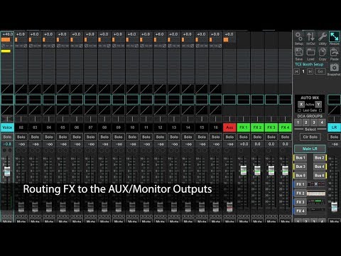 X AIR How To: Sending FX to Monitors (X AIR EDIT)