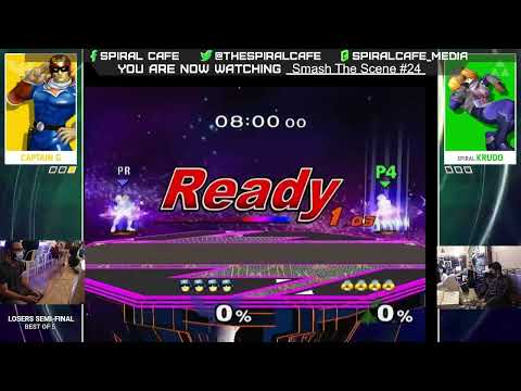 Smash the Scene #24: Spiral | Krudo vs Captain G - Losers Semis