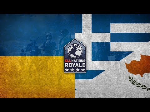 GLL Nations Royale Europe Semi Finals - Team Ukraine vs Team Greece/Cyprus (PUBG)