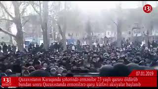 МИТИНГ КАЗАХОВ ПРОТИВ АРМЯН: Настоящие причины столкновений в Караганде