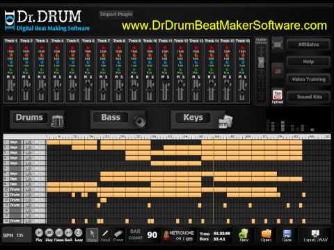 Dr Drum Beat Maker Software - The Best Digital Beat Making Software (Video 1)