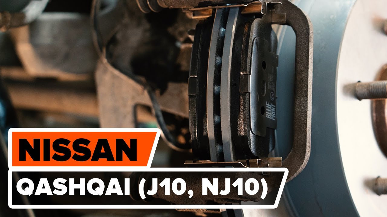 Wie Nissan Qashqai J10 Bremsbeläge hinten wechseln - Anleitung