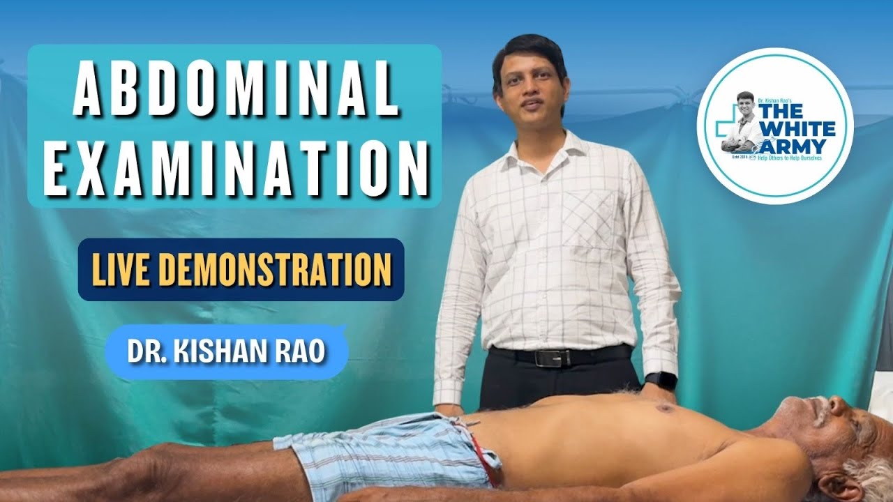 Abdominal Examination  | Dr Kishan Rao