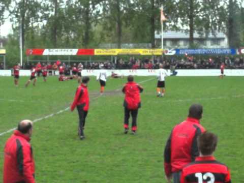 OlympiaA1 - Jodan Boys A1 2-1, winnende doelpunt
