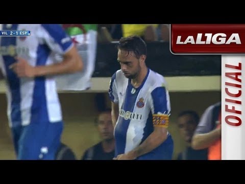 Golazo de Sergio García (2-1) en el Villarreal CF - RCD Espanyol