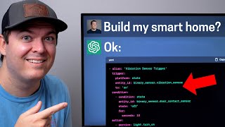 This is CRAZY! Setting up Home Automations using AI