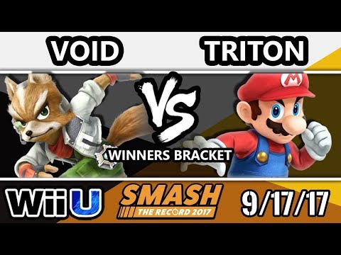 STR 2017 Smash 4 - CLG | VoiD (Fox) Vs. Triton (Mario) - Smash Wii U Bracket